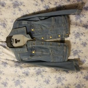 Ladies Blue Jean Jacket.